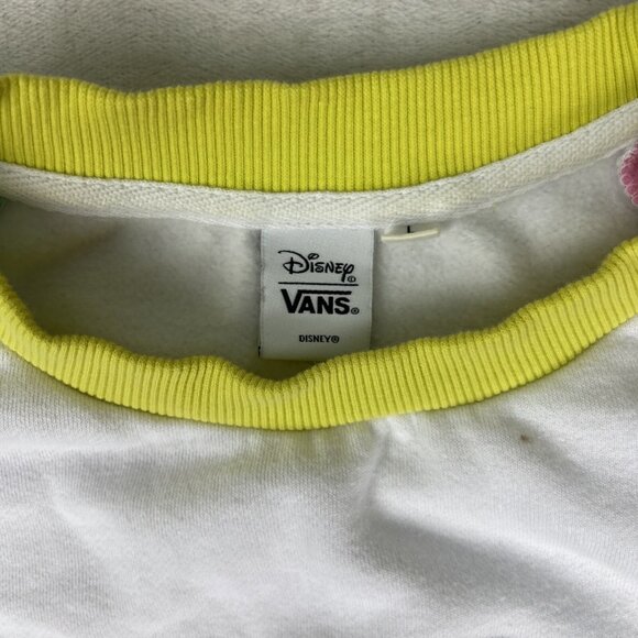 Disney X Vans Off The Wall Minnie Mouse Sweater Pullover Retro Womens Large - Picture 3 of 11